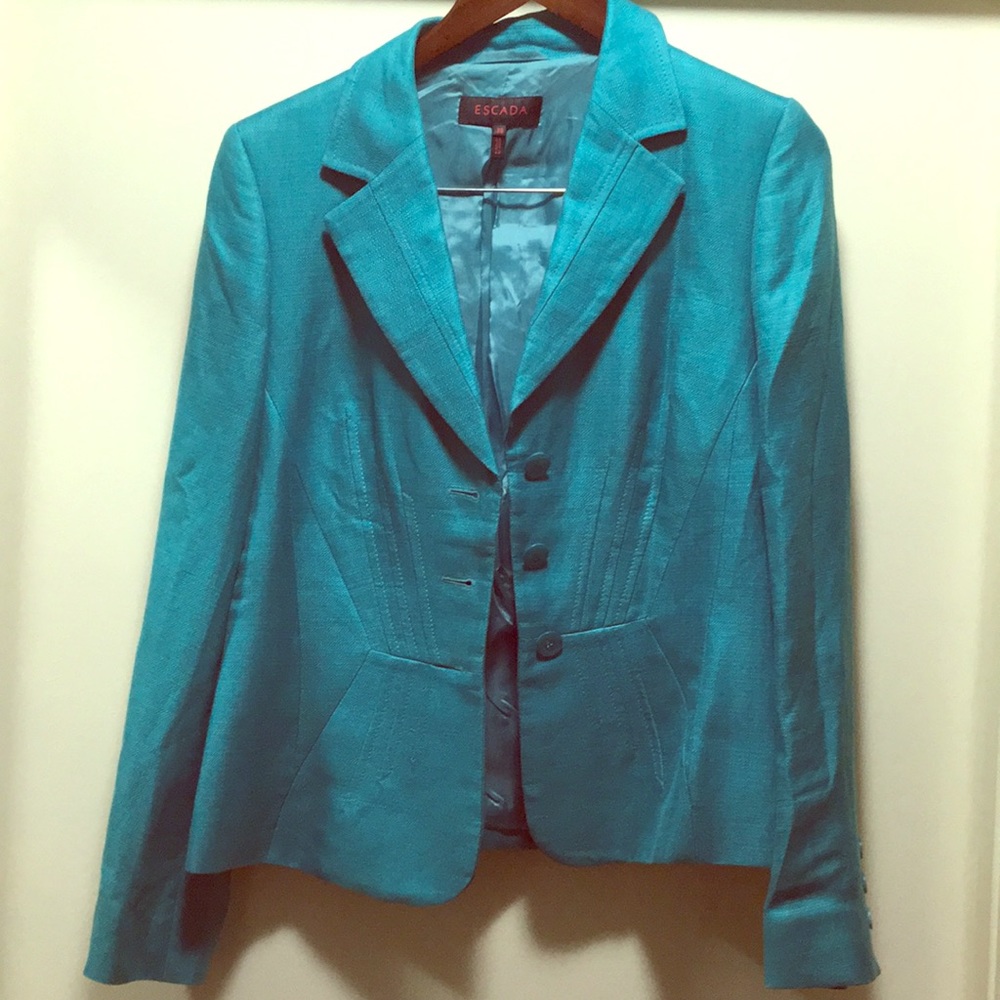 ESCADA BLAZER With Linen Blend